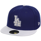 Los Angeles Dodgers MLB Cooperstown Authentic Collection New Era 59FIFTY (Royal/Gray)