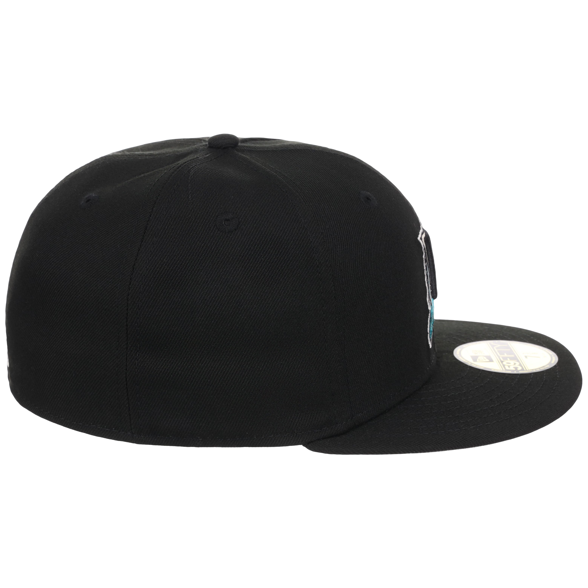 Florida Marlins MLB Cooperstown Authentic Collection New Era 59FIFTY (Black/Black)