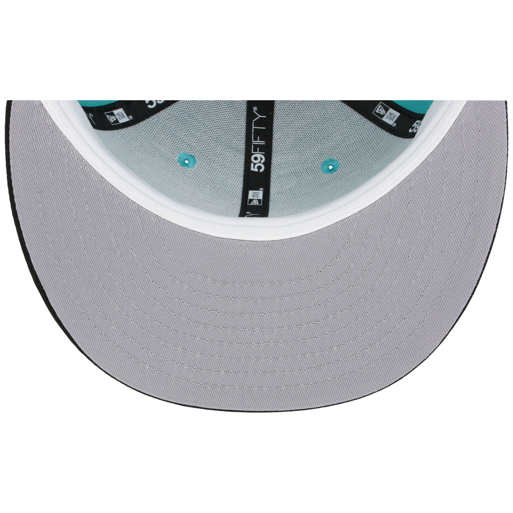 Florida Marlins MLB Cooperstown Authentic Collection New Era 59FIFTY (Teal/Black)