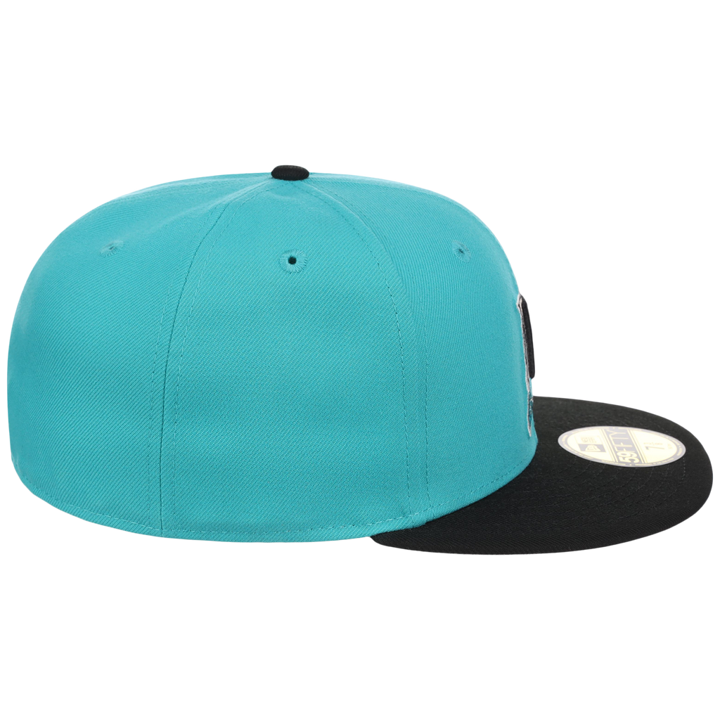 Florida Marlins MLB Cooperstown Authentic Collection New Era 59FIFTY (Teal/Black)