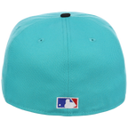 Florida Marlins MLB Cooperstown Authentic Collection New Era 59FIFTY (Teal/Black)