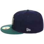 Milwaukee Brewers MLB Cooperstown Authentic Collection New Era 59FIFTY (Navy/Green)