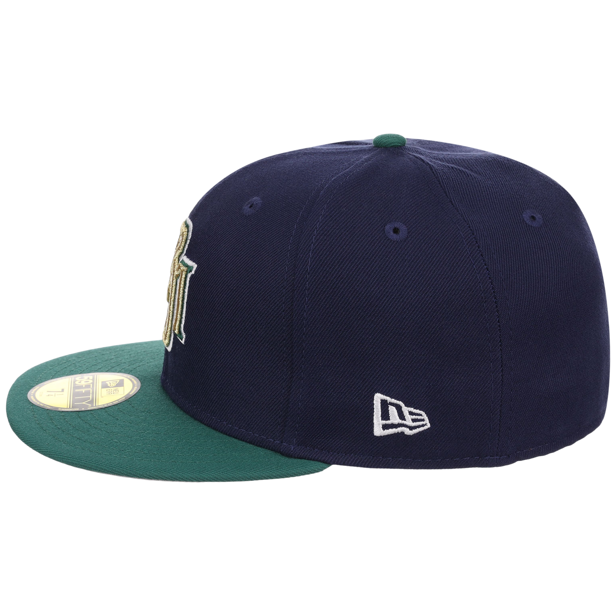 Milwaukee Brewers MLB Cooperstown Authentic Collection New Era 59FIFTY (Navy/Green)