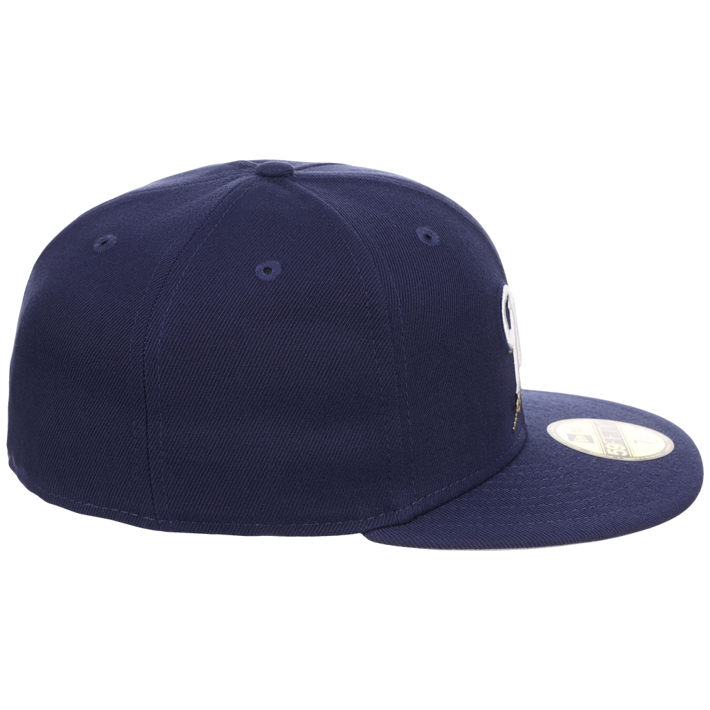 Milwaukee Brewers MLB Cooperstown Authentic Collection New Era 59FIFTY (Navy/Navy)