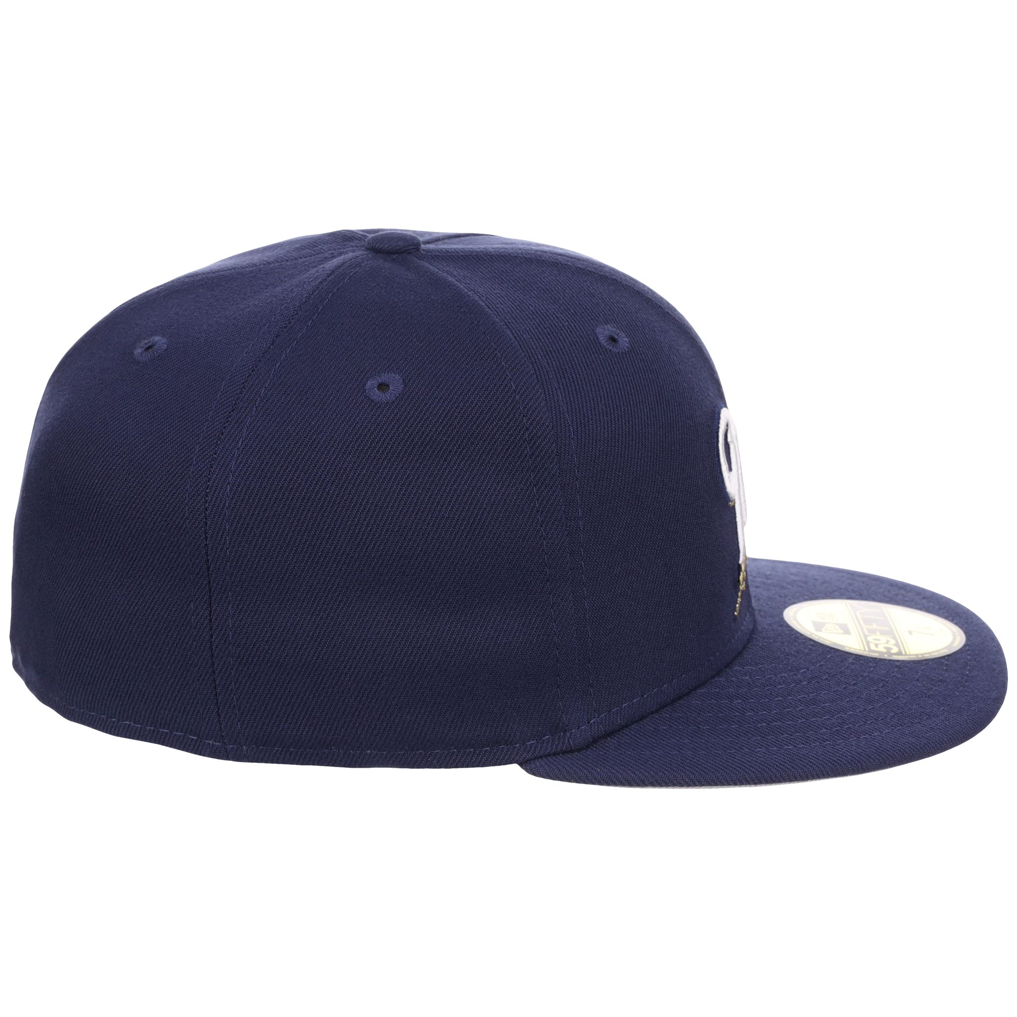 Milwaukee Brewers MLB Cooperstown Authentic Collection New Era 59FIFTY (Navy/Navy)