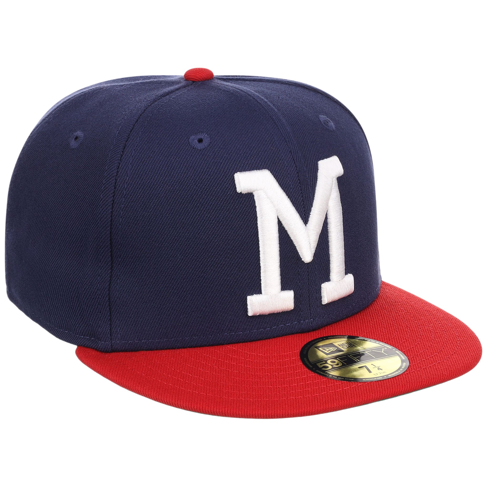 Milwaukee Brewers MLB Cooperstown Authentic Collection New Era 59FIFTY (Navy/Red)