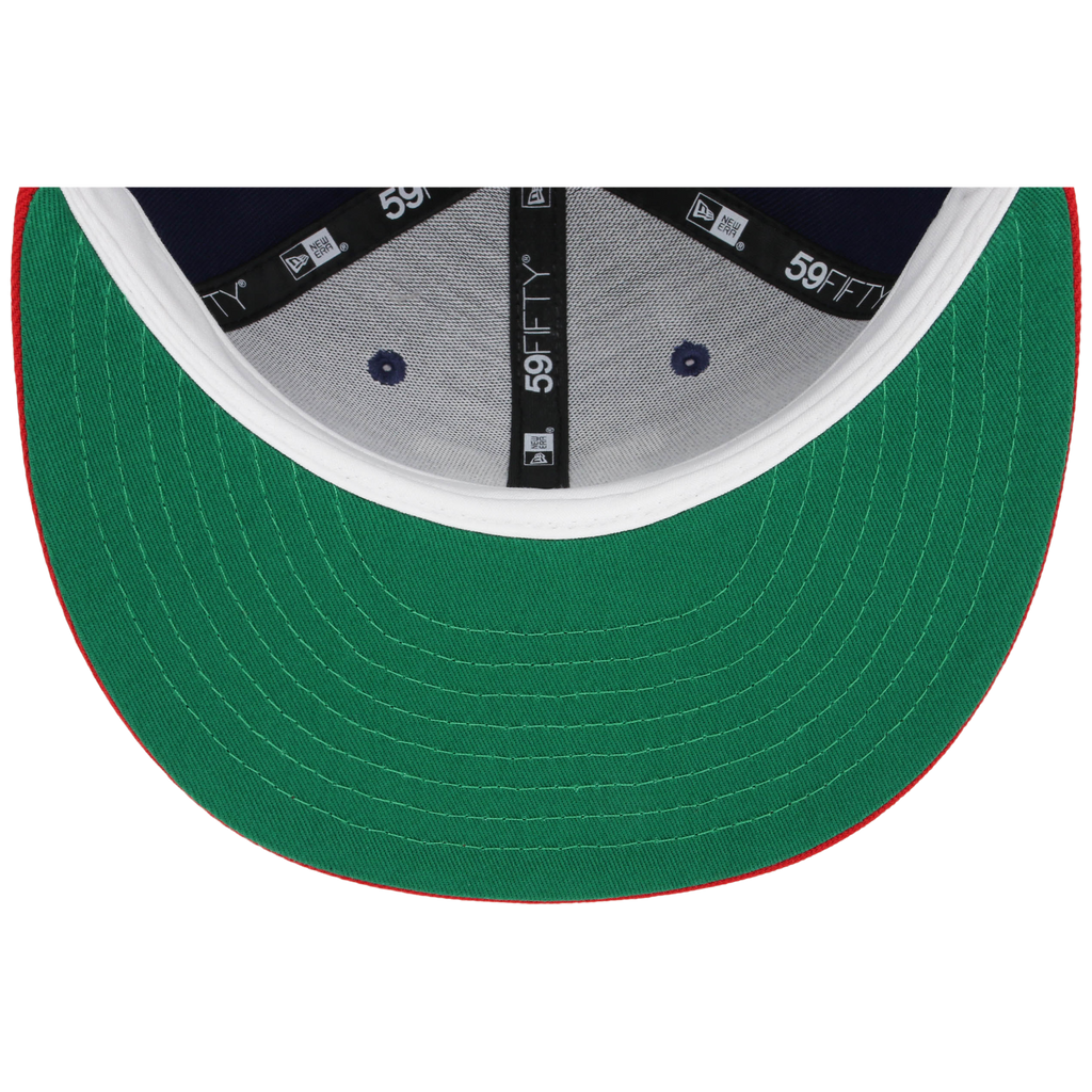 Milwaukee Brewers MLB Cooperstown Authentic Collection New Era 59FIFTY (Navy/Red)