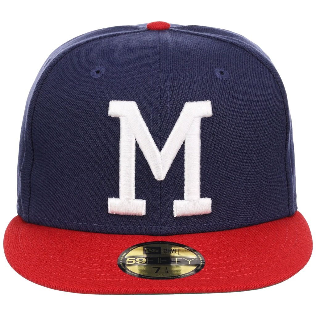 Milwaukee Brewers MLB Cooperstown Authentic Collection New Era 59FIFTY (Navy/Red)