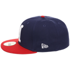 Milwaukee Brewers MLB Cooperstown Authentic Collection New Era 59FIFTY (Navy/Red)