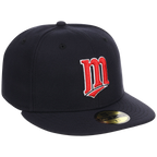 Minnesota Twins MLB Cooperstown Authentic Collection New Era 59FIFTY (Navy/Navy)