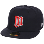 Minnesota Twins MLB Cooperstown Authentic Collection New Era 59FIFTY (Navy/Navy)