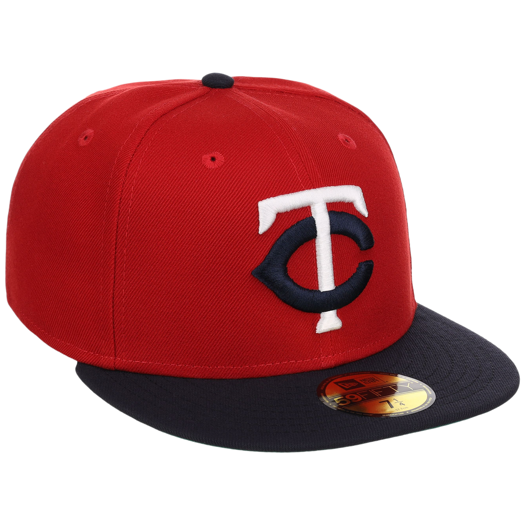 Minnesota Twins MLB Cooperstown Authentic Collection New Era 59FIFTY (Red/Navy)