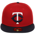 Minnesota Twins MLB Cooperstown Authentic Collection New Era 59FIFTY (Red/Navy)