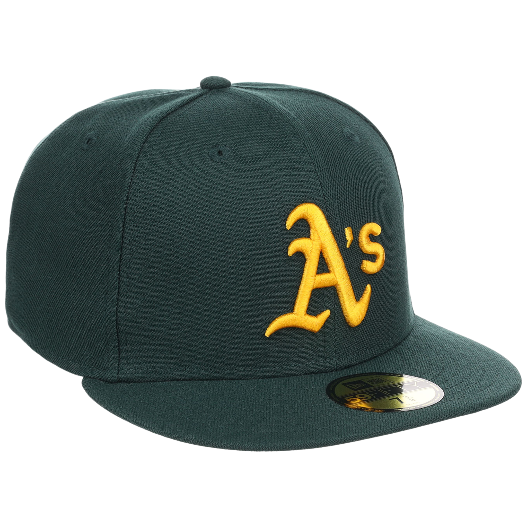 Oakland Athletics MLB Cooperstown Authentic Collection New Era 59FIFTY (Dark Green/Dark Green)