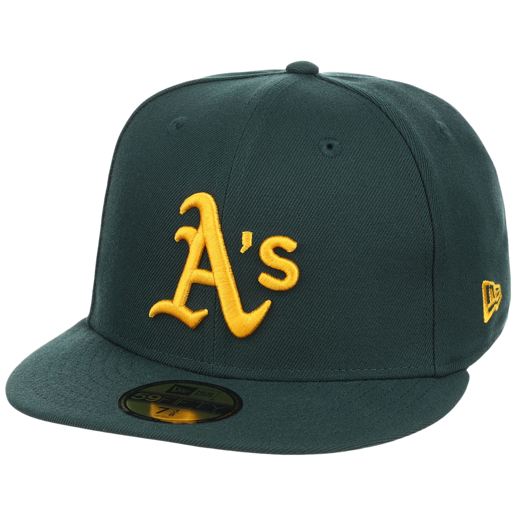 Oakland Athletics MLB Cooperstown Authentic Collection New Era 59FIFTY (Dark Green/Dark Green)