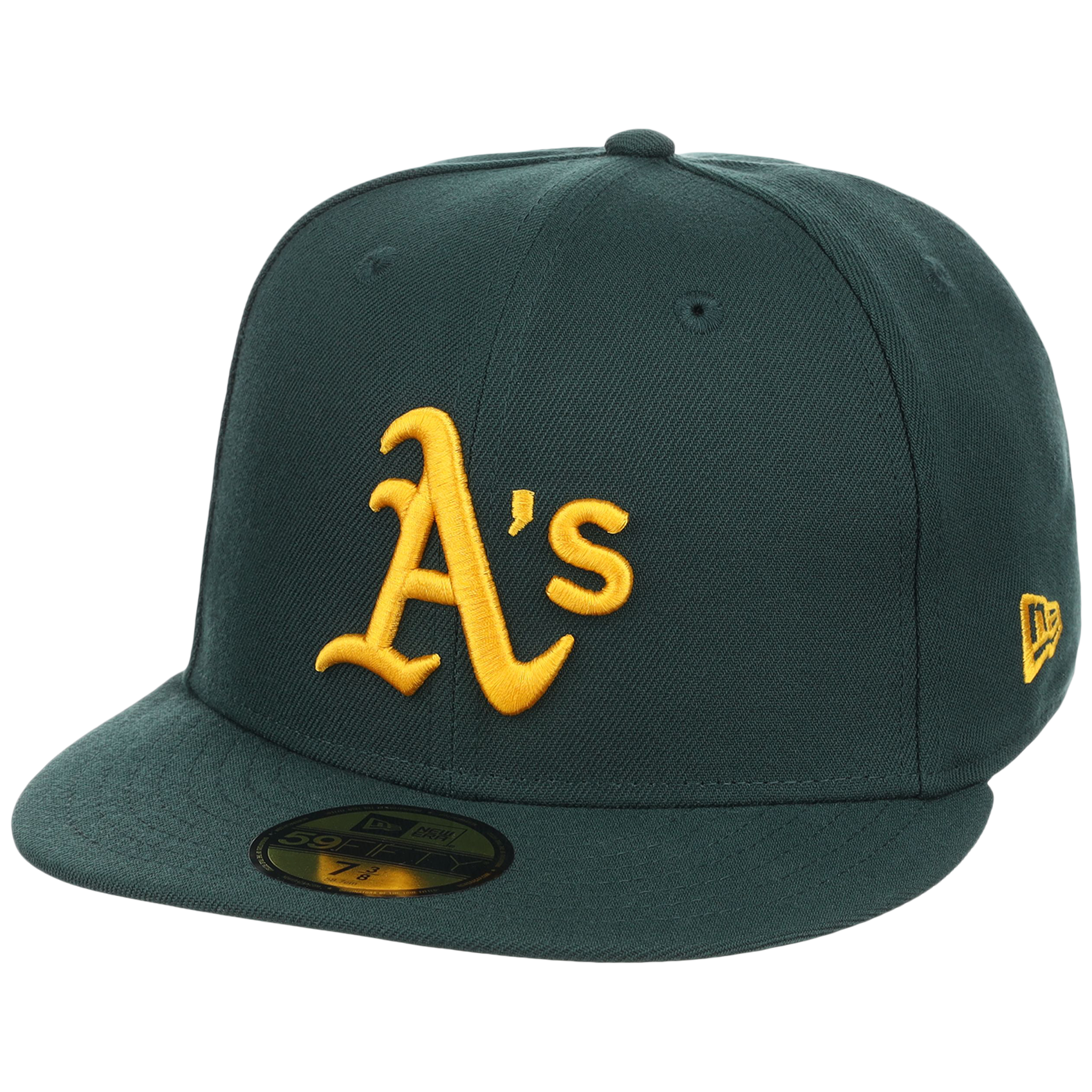 Oakland Athletics MLB Cooperstown Authentic Collection New Era 59FIFTY (Dark Green/Dark Green)