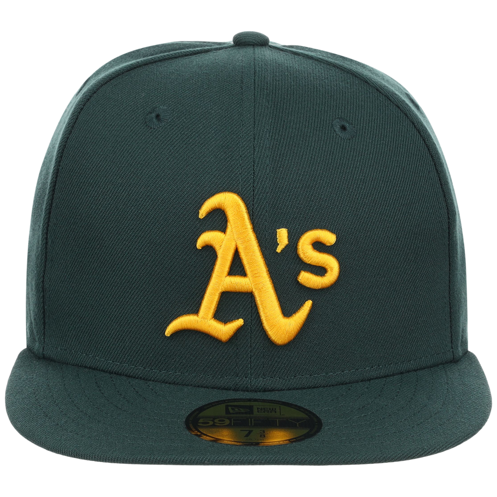 Oakland Athletics MLB Cooperstown Authentic Collection New Era 59FIFTY (Dark Green/Dark Green)