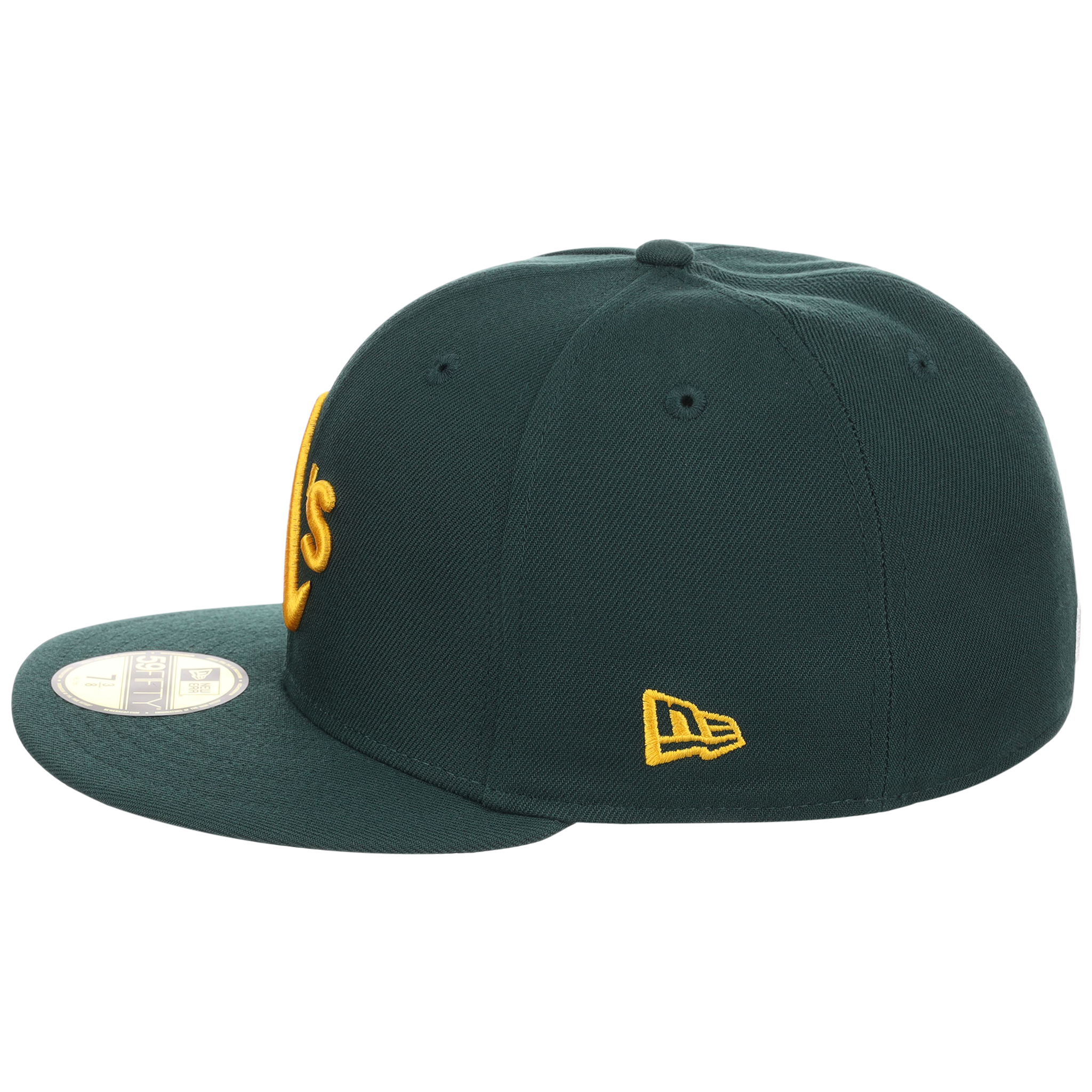 Oakland Athletics MLB Cooperstown Authentic Collection New Era 59FIFTY (Dark Green/Dark Green)