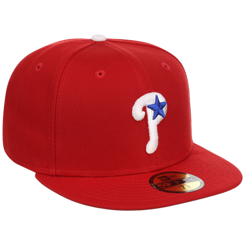 Philadelphia Phillies MLB Cooperstown Authentic Collection New Era 59FIFTY (Red/Red)