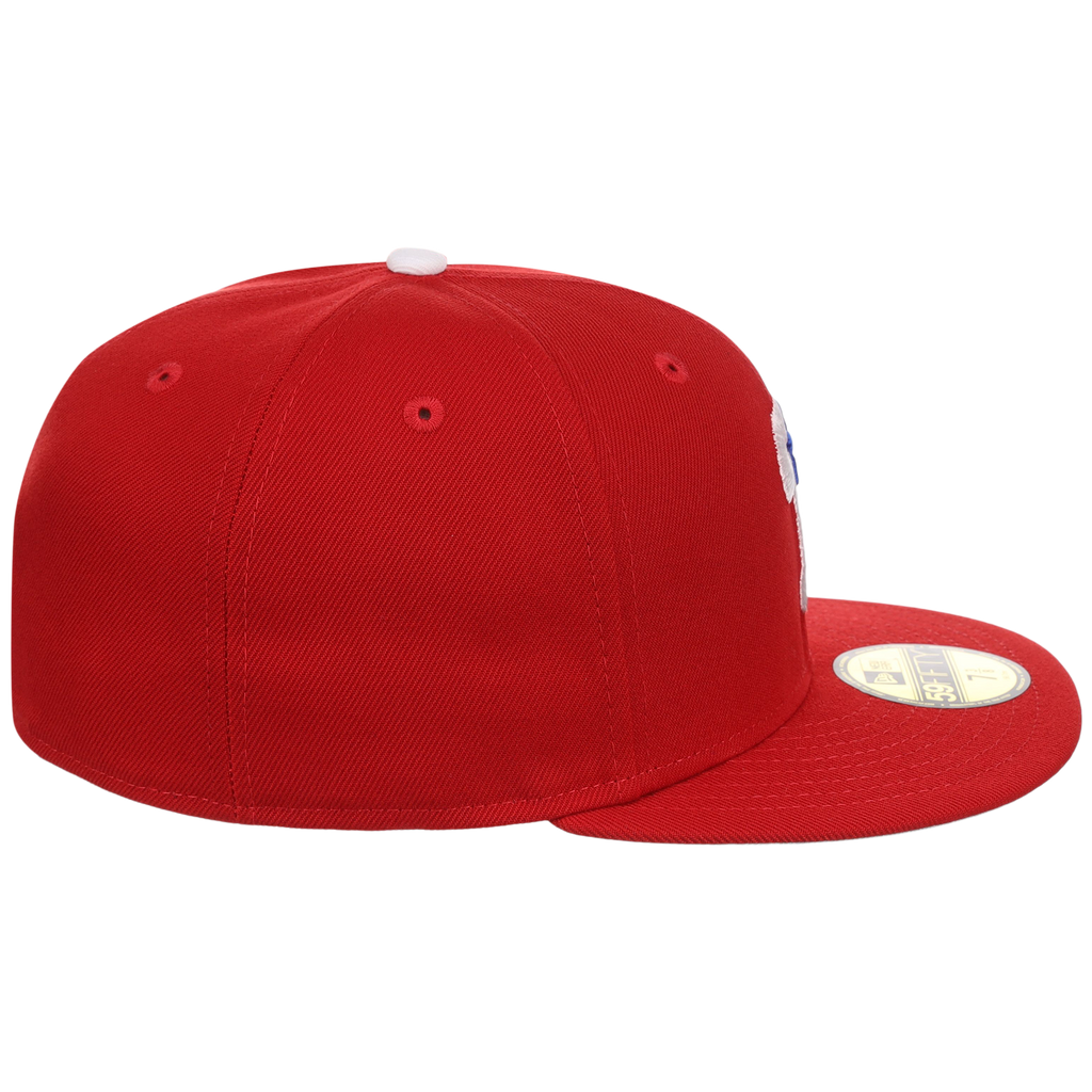 Philadelphia Phillies MLB Cooperstown Authentic Collection New Era 59FIFTY (Red/Red)