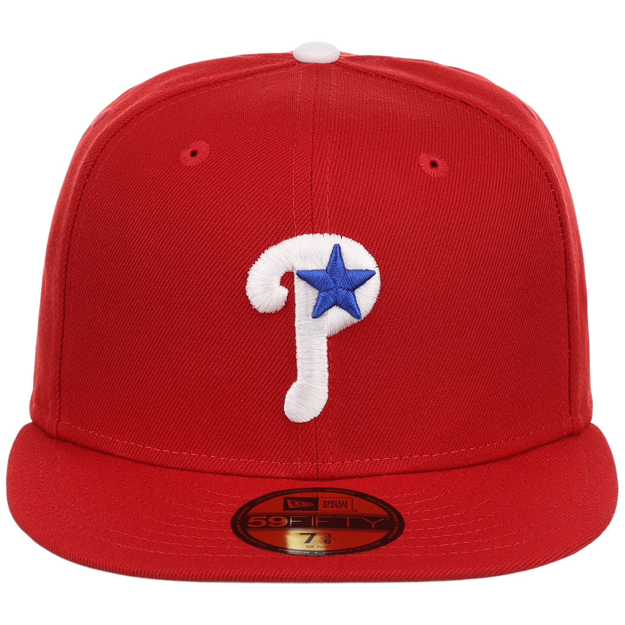 Philadelphia Phillies MLB Cooperstown Authentic Collection New Era 59FIFTY (Red/Red)