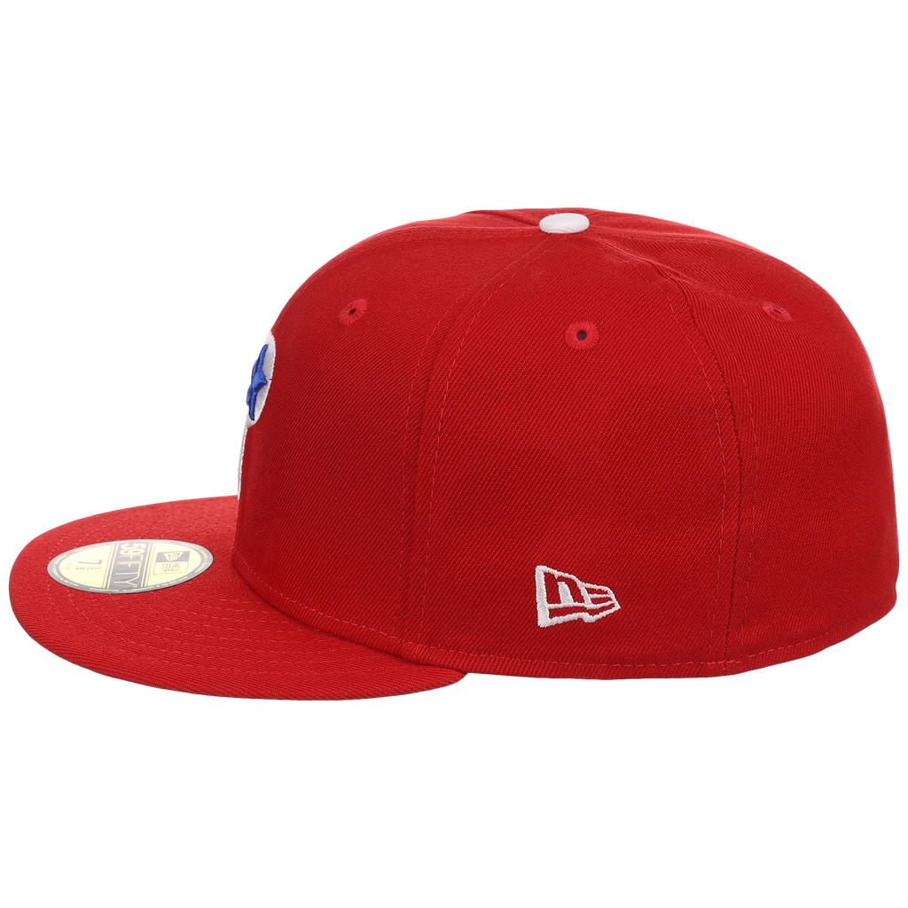 Philadelphia Phillies MLB Cooperstown Authentic Collection New Era 59FIFTY (Red/Red)