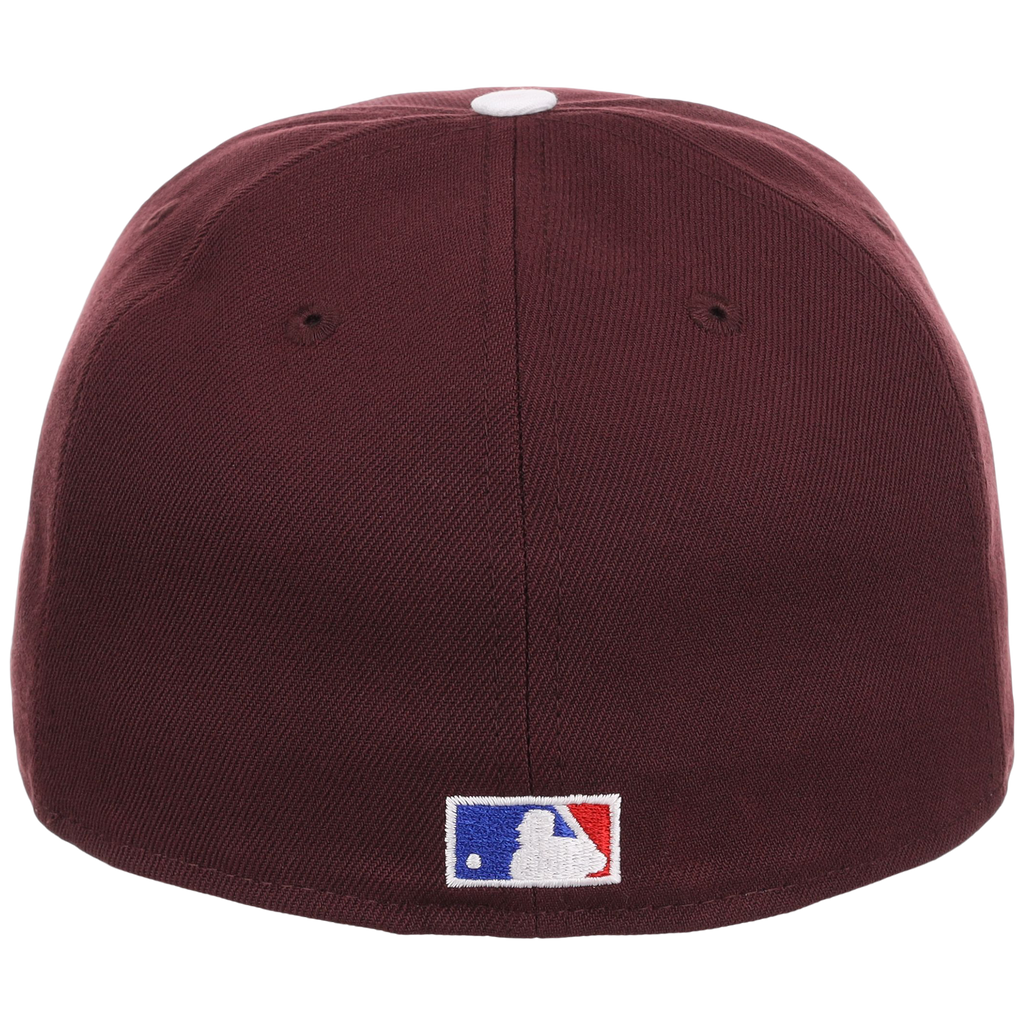 Philadelphia Phillies MLB Cooperstown Authentic Collection New Era 59FIFTY (Maroon/Maroon)