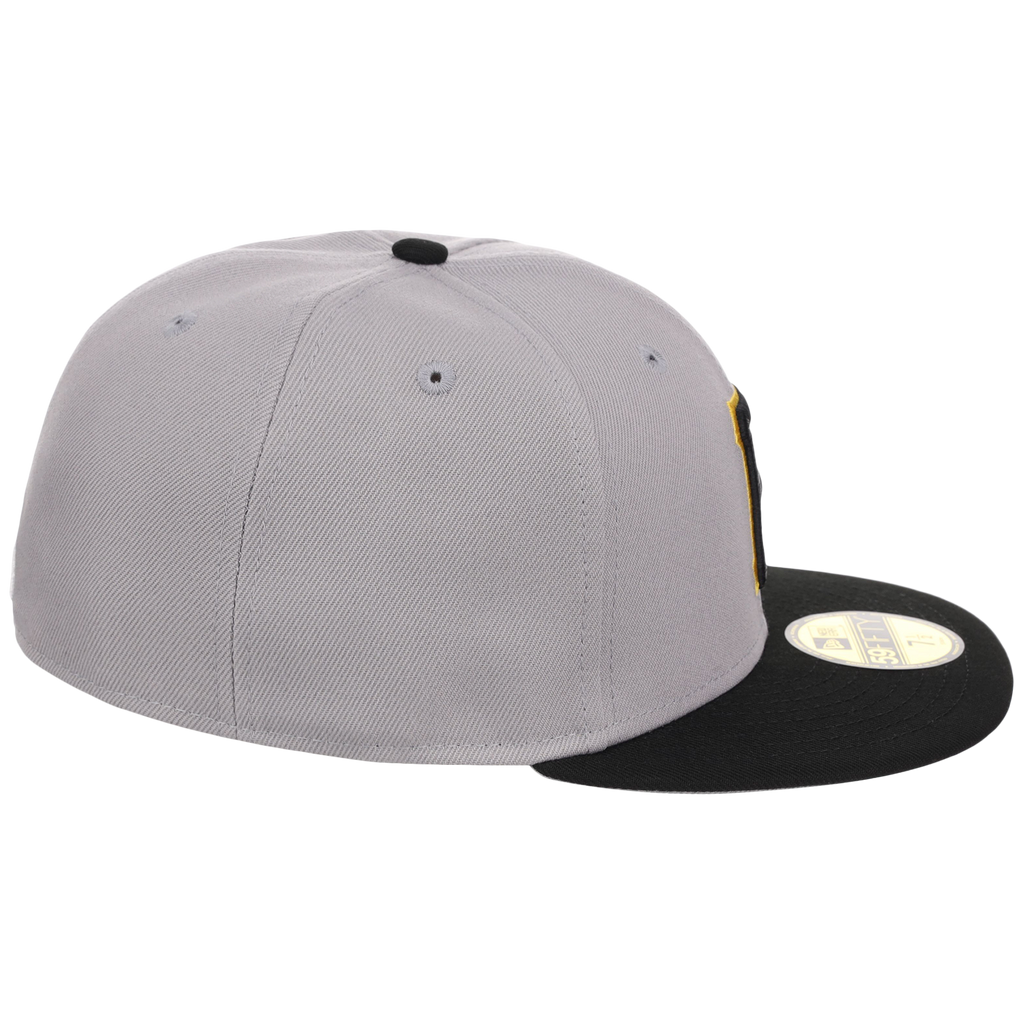 Pittsburgh Pirates MLB Cooperstown Authentic Collection New Era 59FIFTY (Gray/Black)