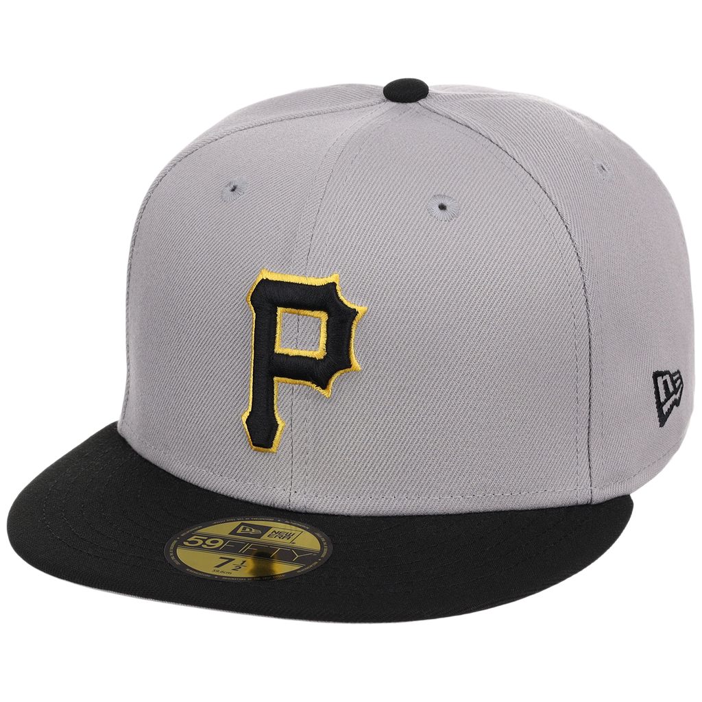 Pittsburgh Pirates MLB Cooperstown Authentic Collection New Era 59FIFTY (Gray/Black)