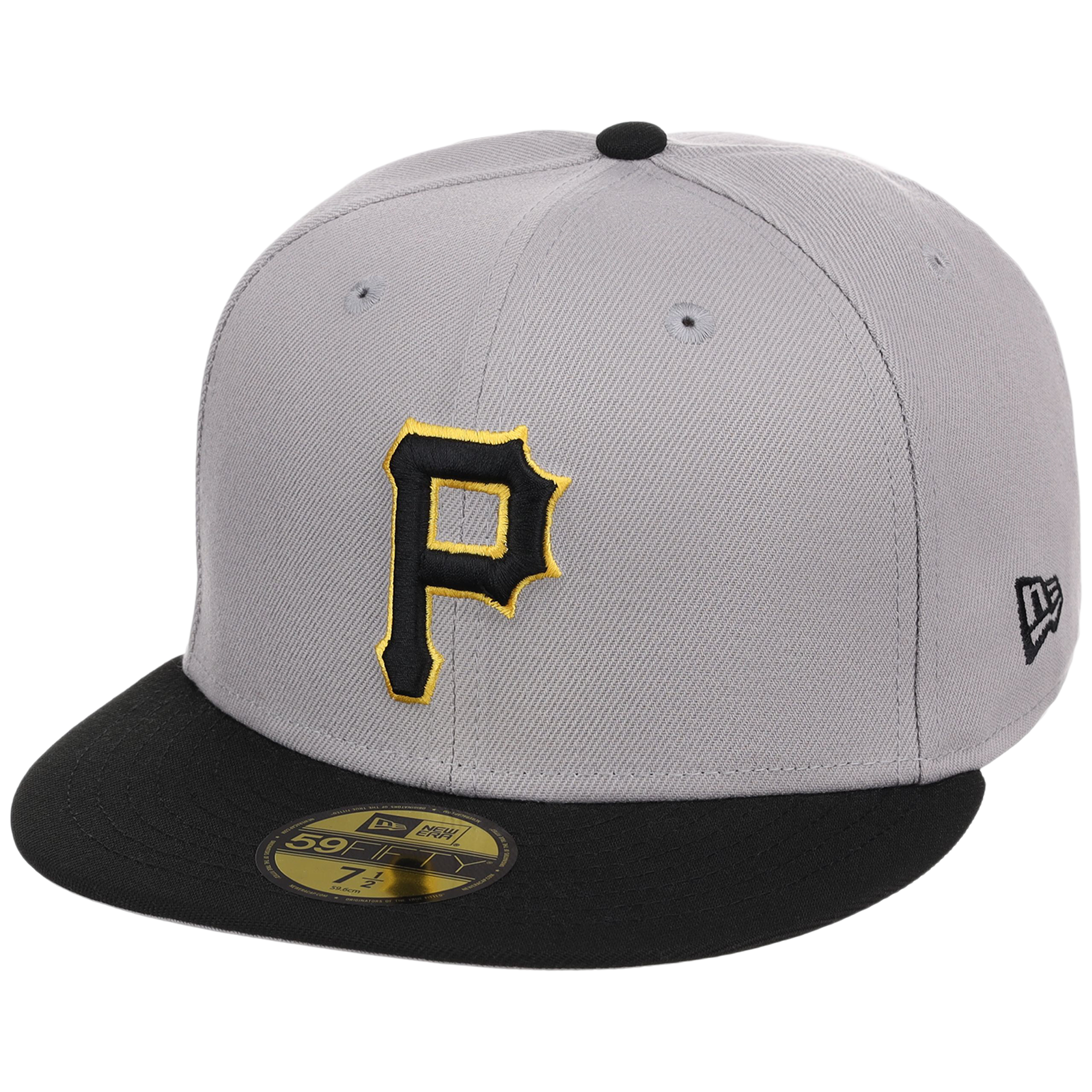 Pittsburgh Pirates MLB Cooperstown Authentic Collection New Era 59FIFTY (Gray/Black)
