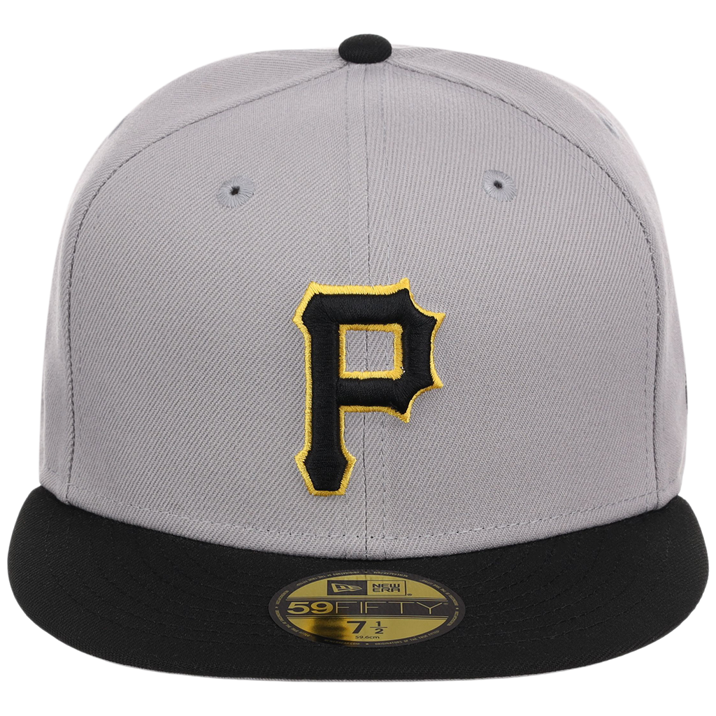 Pittsburgh Pirates MLB Cooperstown Authentic Collection New Era 59FIFTY (Gray/Black)