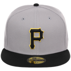 Pittsburgh Pirates MLB Cooperstown Authentic Collection New Era 59FIFTY (Gray/Black)