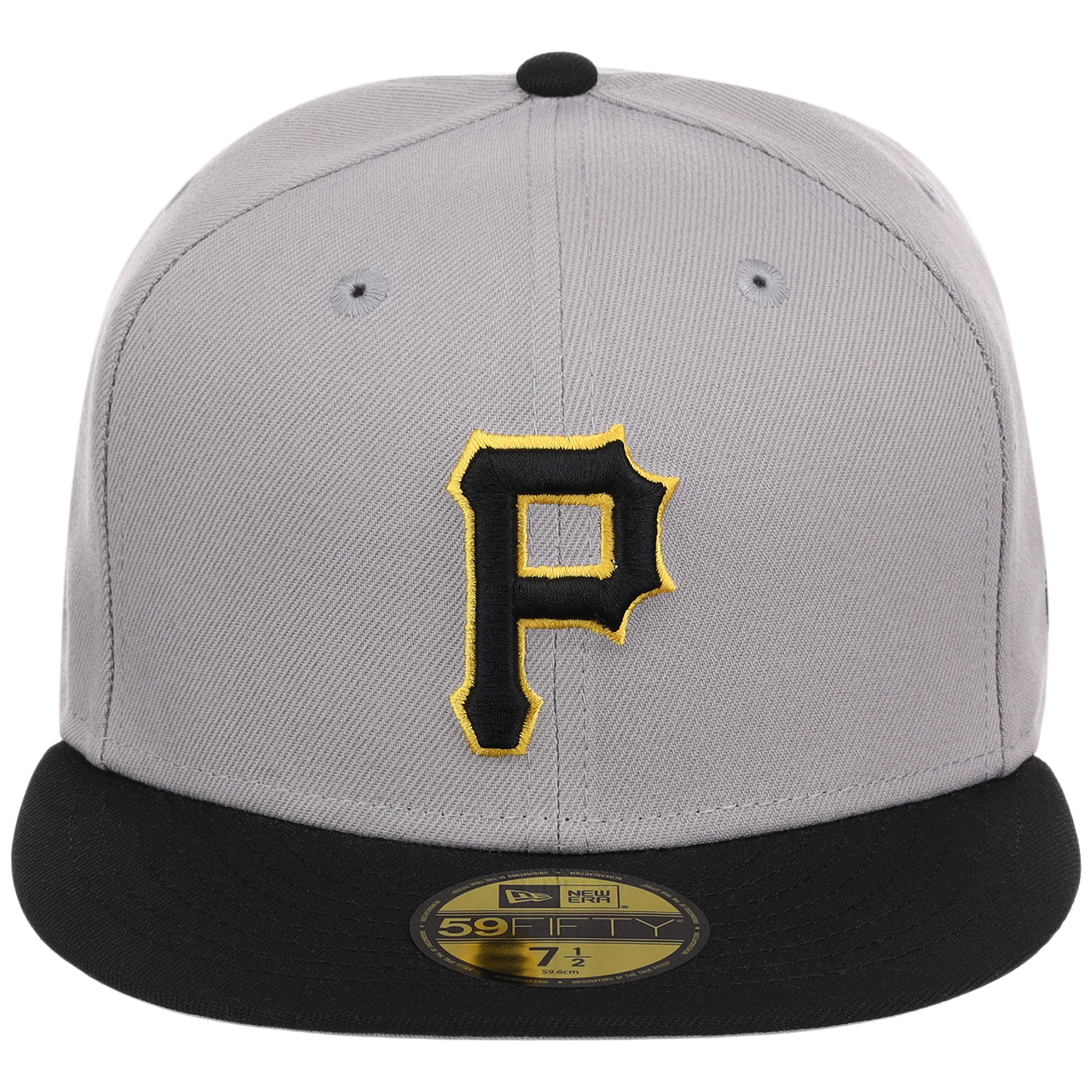 Pittsburgh Pirates MLB Cooperstown Authentic Collection New Era 59FIFTY (Gray/Black)
