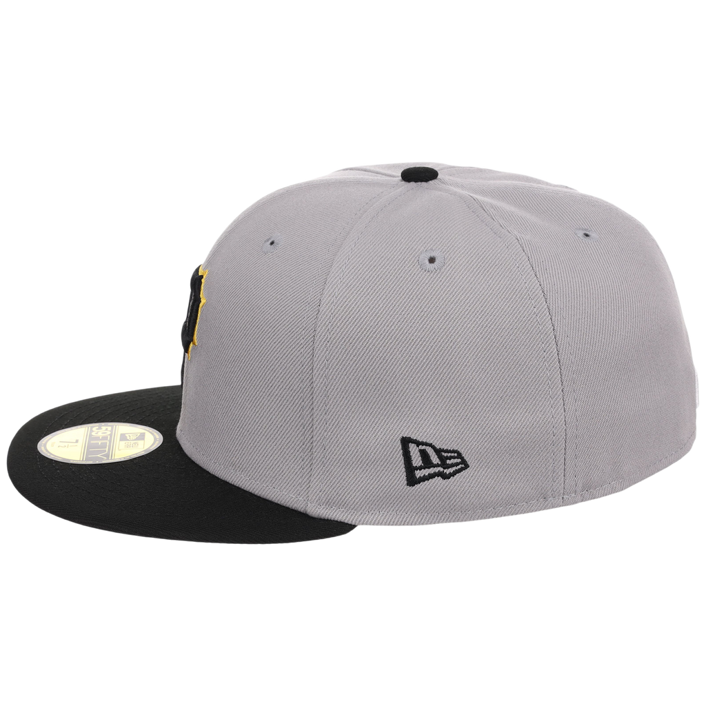 Pittsburgh Pirates MLB Cooperstown Authentic Collection New Era 59FIFTY (Gray/Black)
