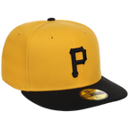 Pittsburgh Pirates MLB Cooperstown Authentic Collection New Era 59FIFTY (Yellow/Black)