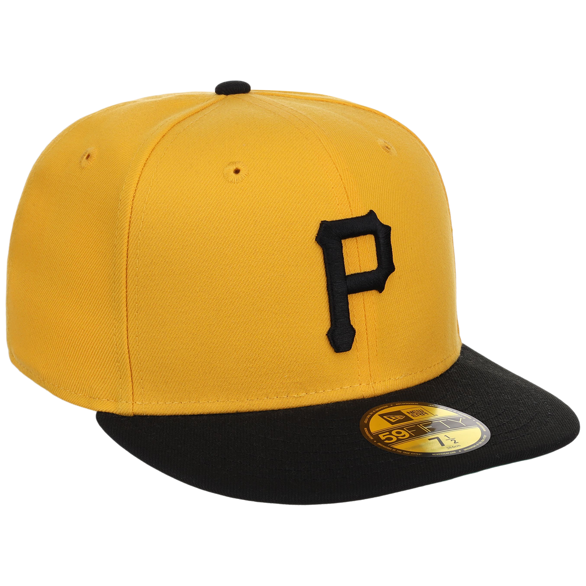 Pittsburgh Pirates MLB Cooperstown Authentic Collection New Era 59FIFTY (Yellow/Black)