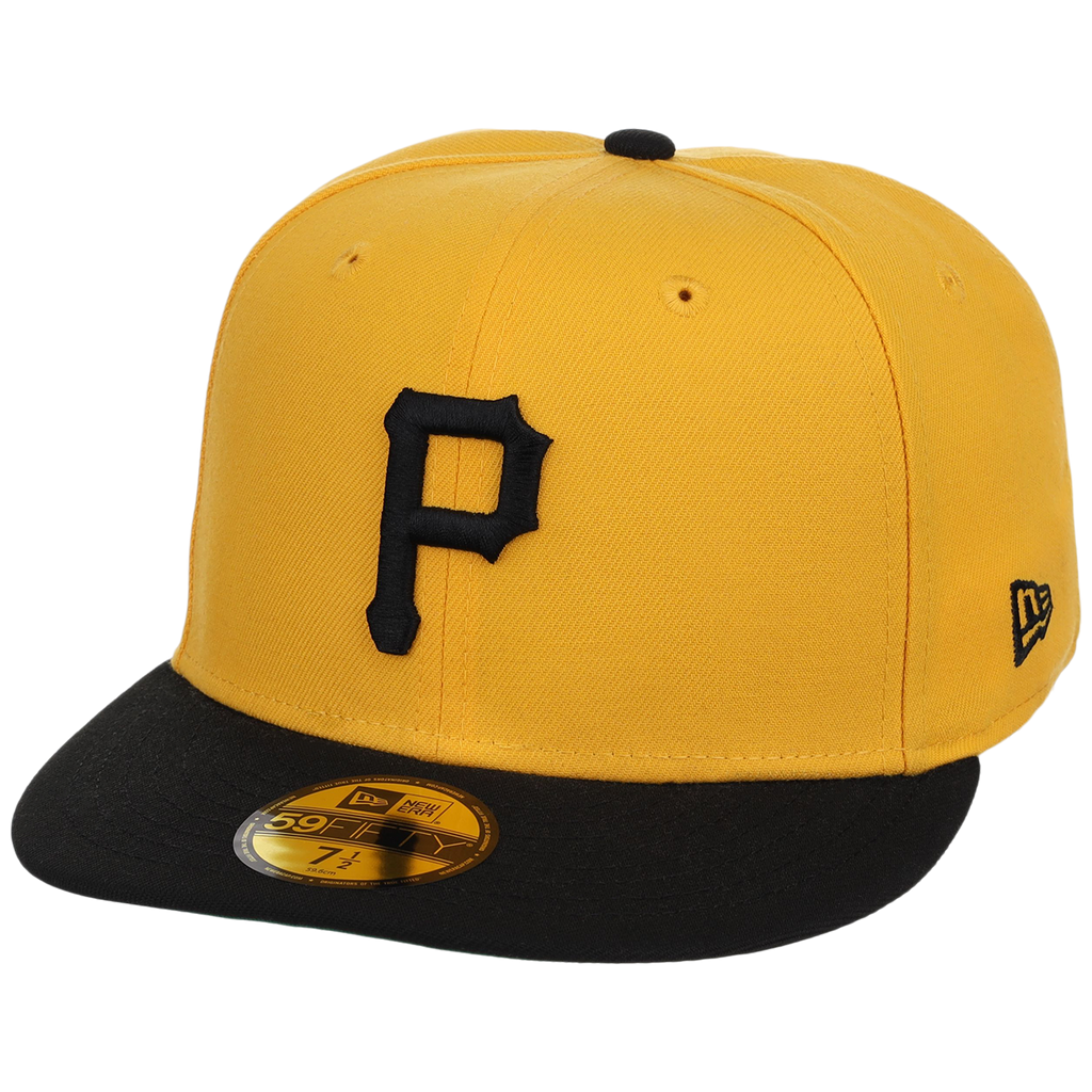 Pittsburgh Pirates MLB Cooperstown Authentic Collection New Era 59FIFTY (Yellow/Black)