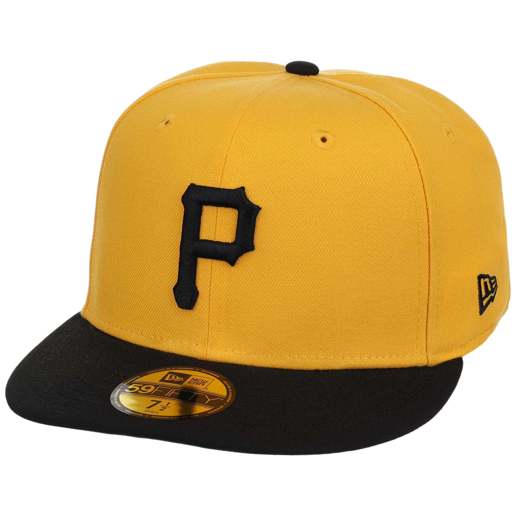 Pittsburgh Pirates MLB Cooperstown Authentic Collection New Era 59FIFTY (Yellow/Black)