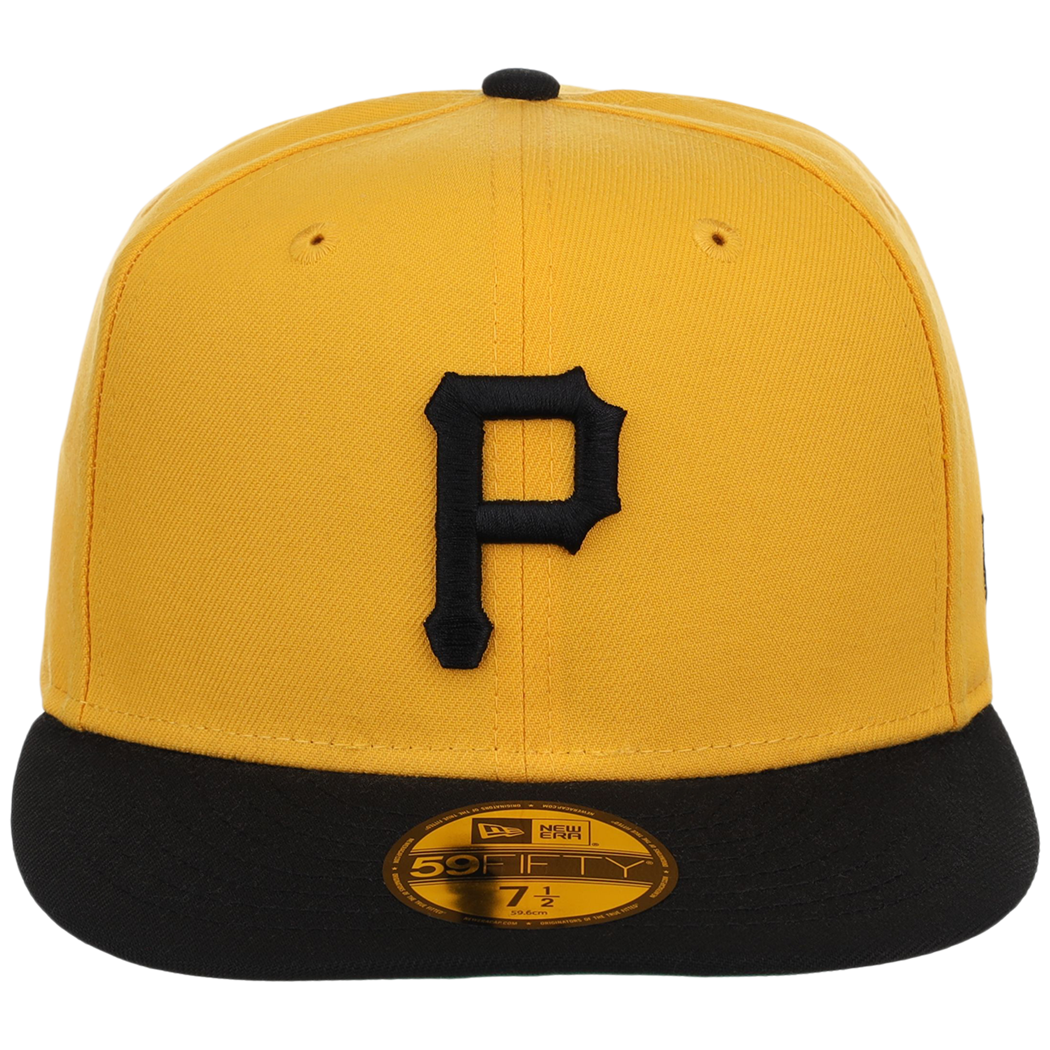 Pittsburgh Pirates MLB Cooperstown Authentic Collection New Era 59FIFTY (Yellow/Black)
