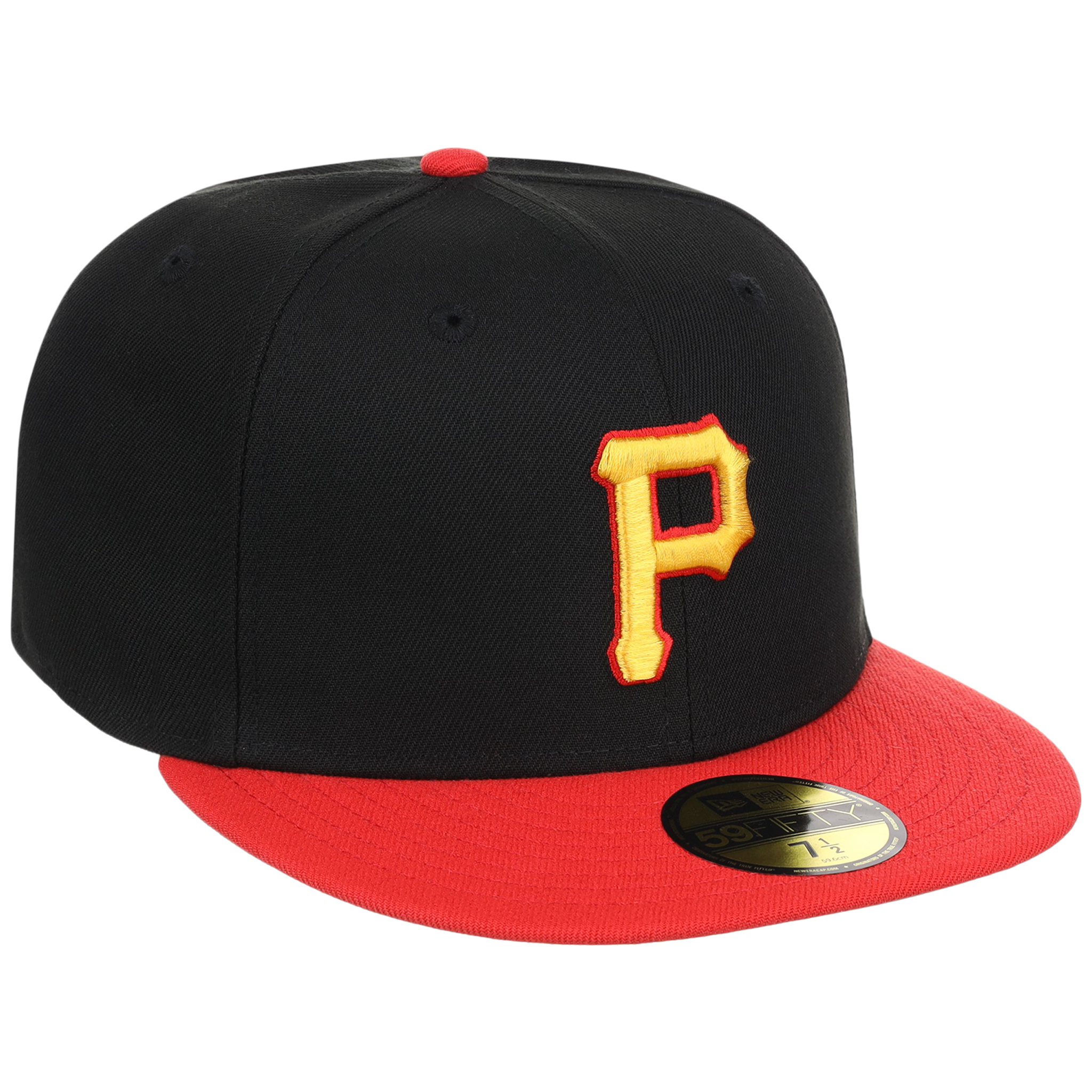 Pittsburgh Pirates MLB Cooperstown Authentic Collection New Era 59FIFTY (Black/Red)