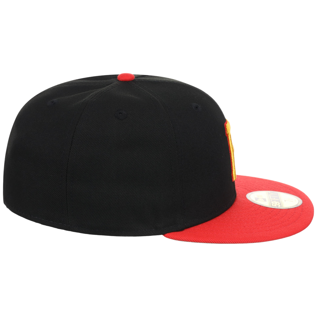Pittsburgh Pirates MLB Cooperstown Authentic Collection New Era 59FIFTY (Black/Red)
