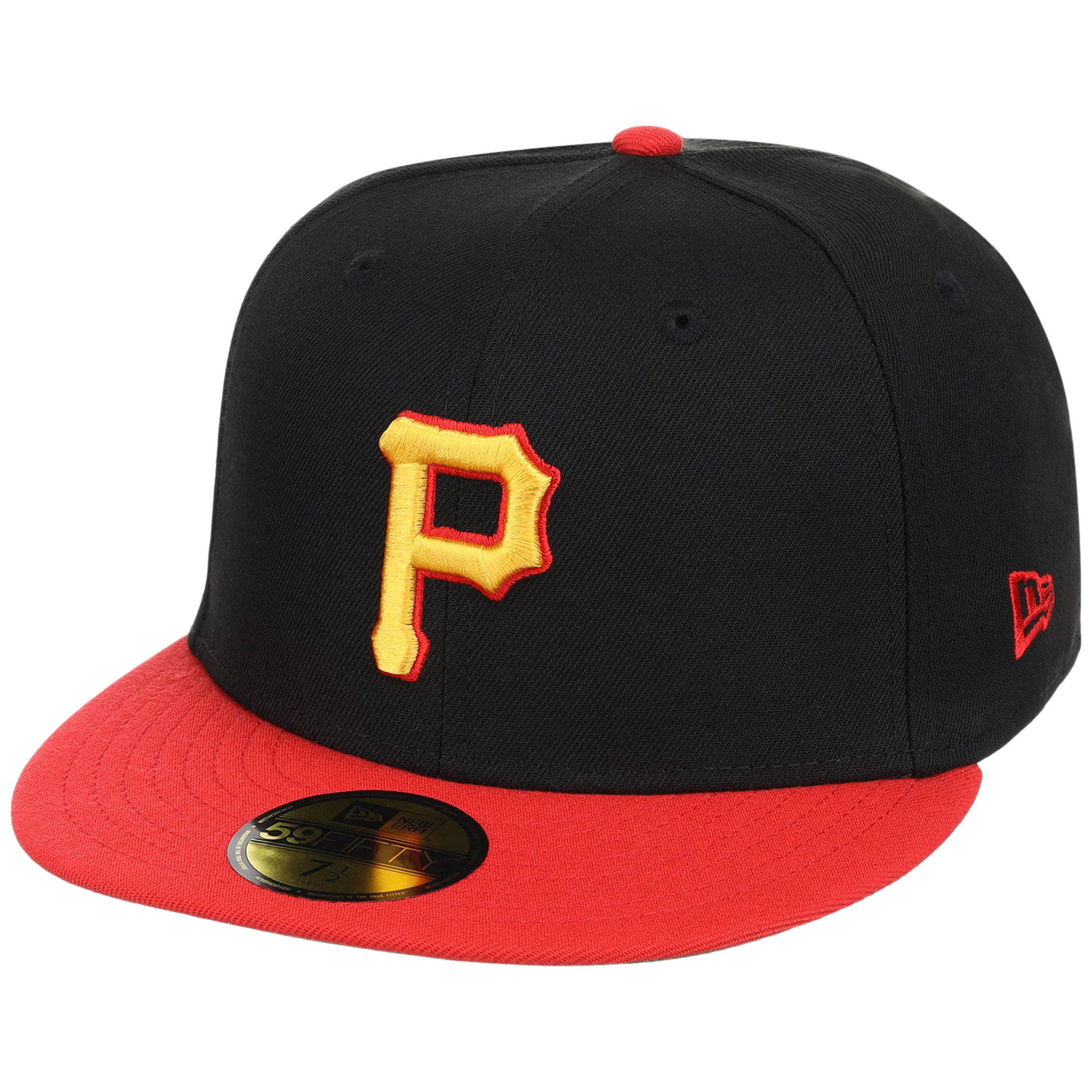 Pittsburgh Pirates MLB Cooperstown Authentic Collection New Era 59FIFTY (Black/Red)