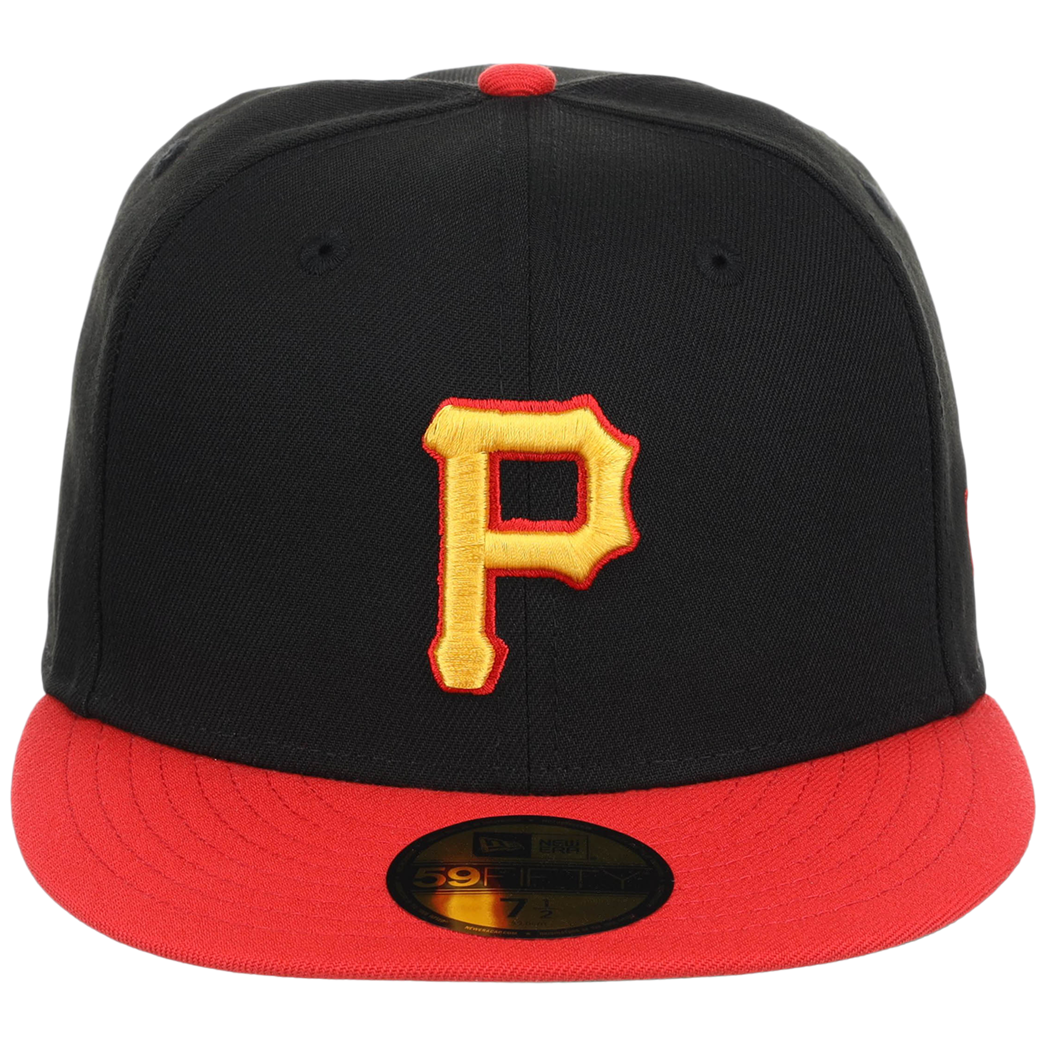 Pittsburgh Pirates MLB Cooperstown Authentic Collection New Era 59FIFTY (Black/Red)