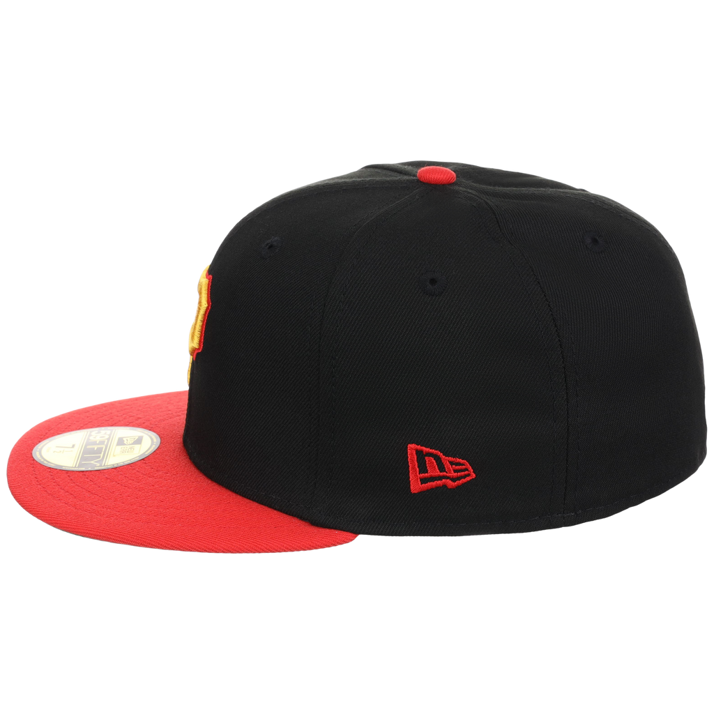 Pittsburgh Pirates MLB Cooperstown Authentic Collection New Era 59FIFTY (Black/Red)