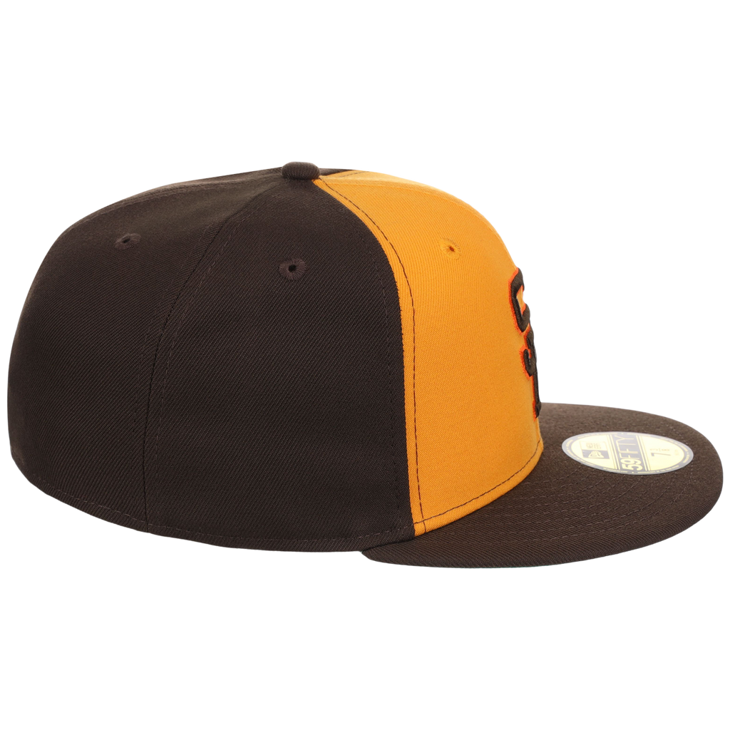 San Diego Padres MLB Cooperstown Authentic Collection New Era 59FIFTY (Yellow/Brown)