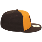 San Diego Padres MLB Cooperstown Authentic Collection New Era 59FIFTY (Yellow/Brown)