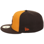 San Diego Padres MLB Cooperstown Authentic Collection New Era 59FIFTY (Yellow/Brown)