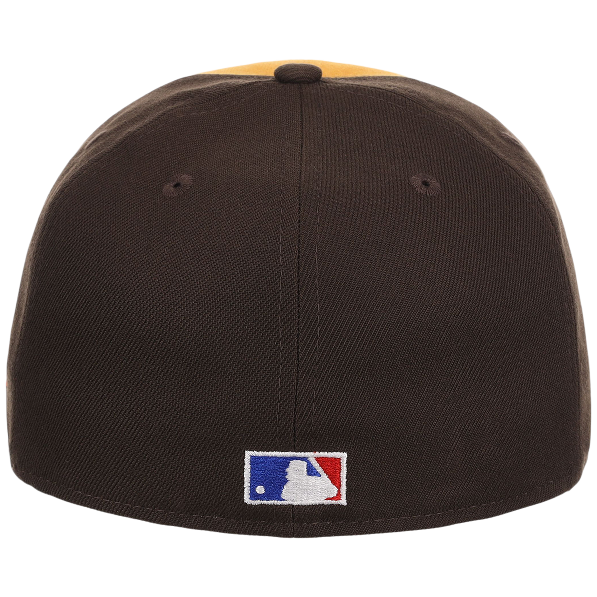 San Diego Padres MLB Cooperstown Authentic Collection New Era 59FIFTY (Yellow/Brown)