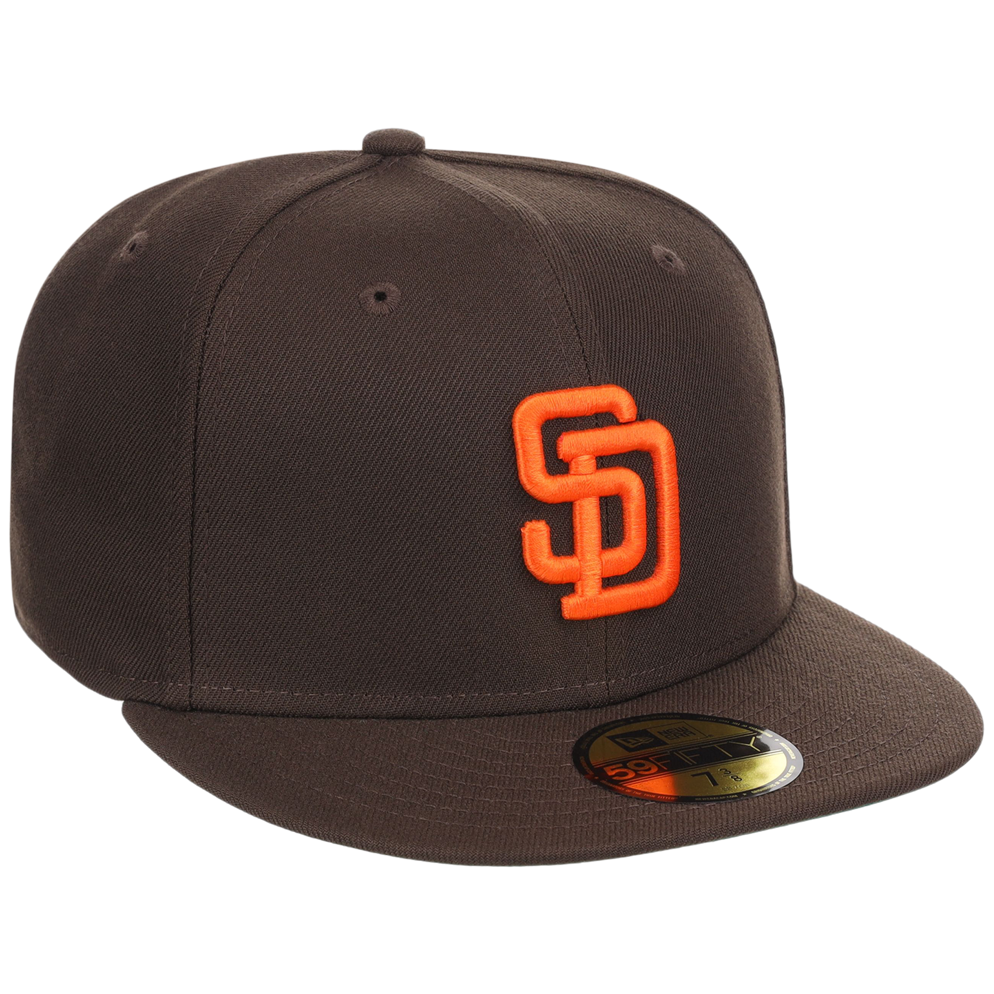 San Diego Padres MLB Cooperstown Authentic Collection New Era 59FIFTY (Brown/Brown)