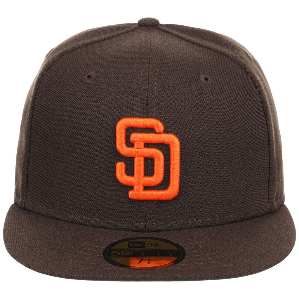 San Diego Padres MLB Cooperstown Authentic Collection New Era 59FIFTY (Brown/Brown)